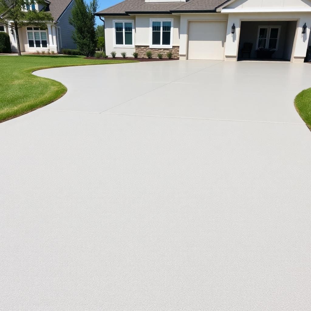 Plain / Broom Finish concrete finish example