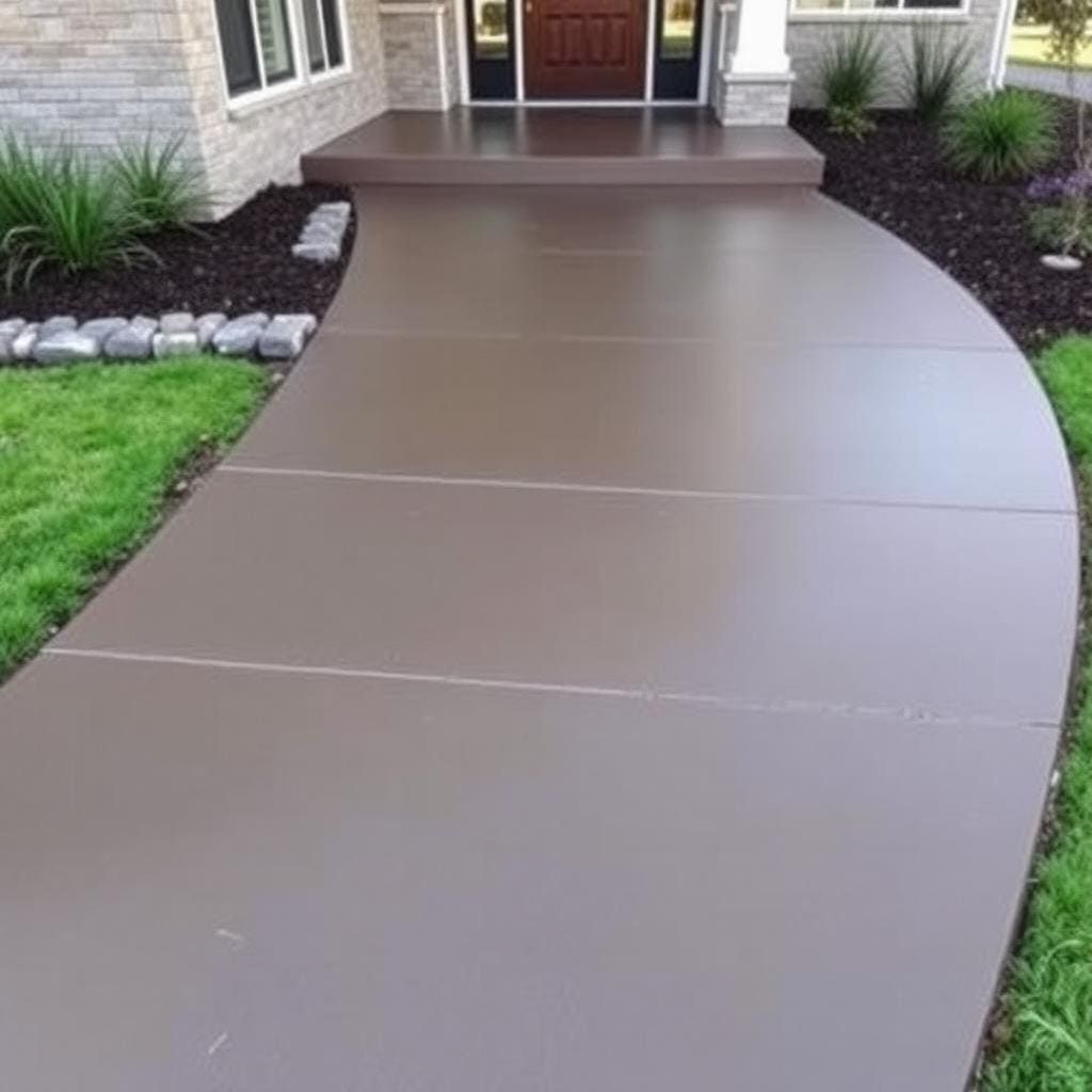 Coloured Concrete concrete finish example