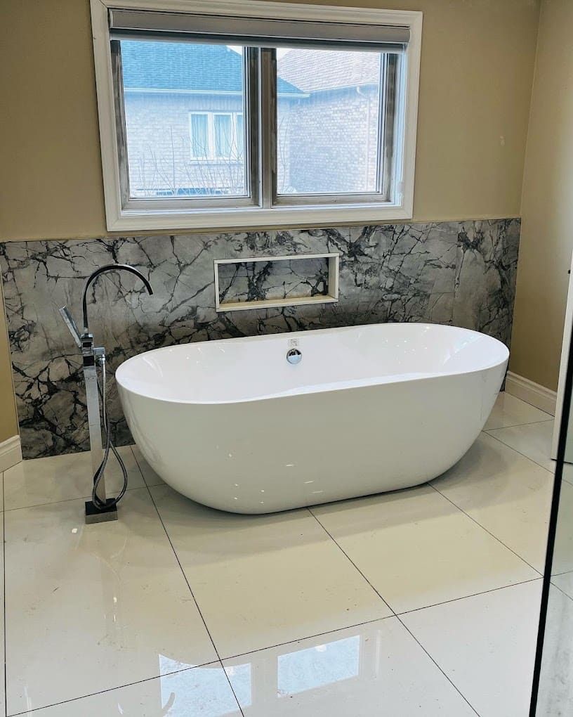 Freestanding Tub Bathroom in Richmond Hill