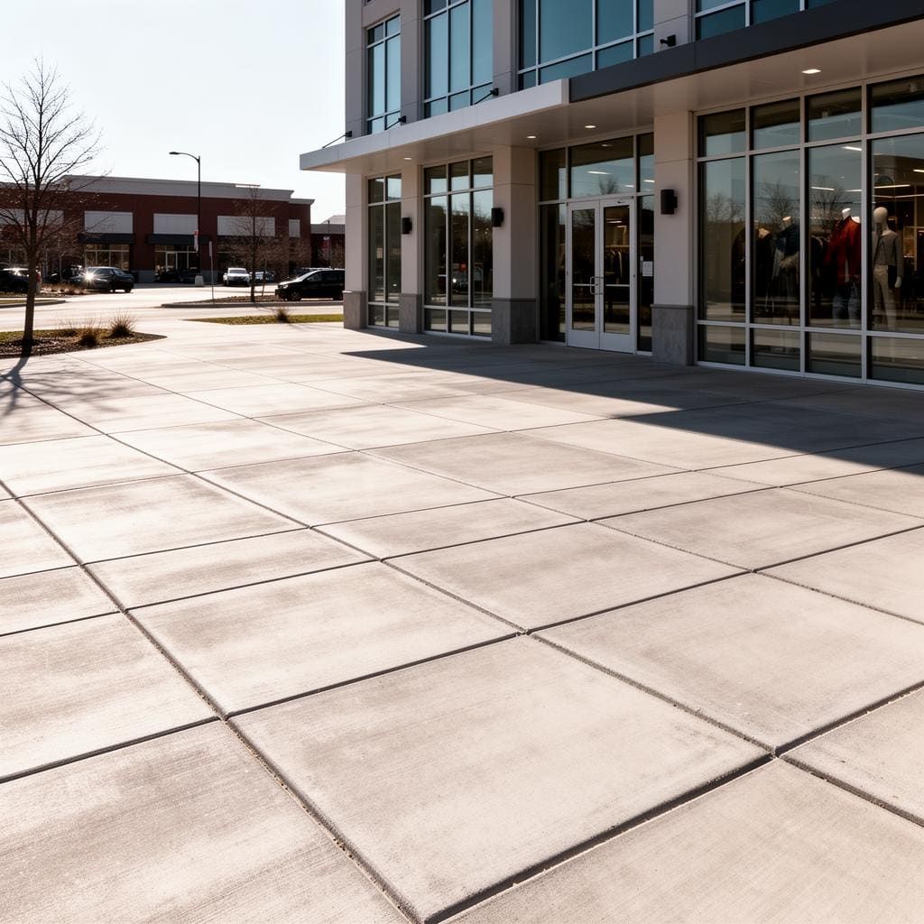 Commercial Concrete project example